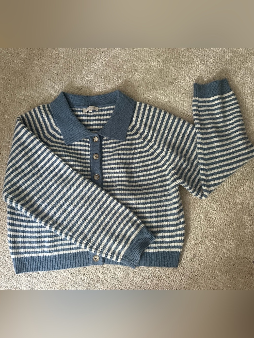 Marea Coastal Stripe Cardigan - Picture 3 of 7